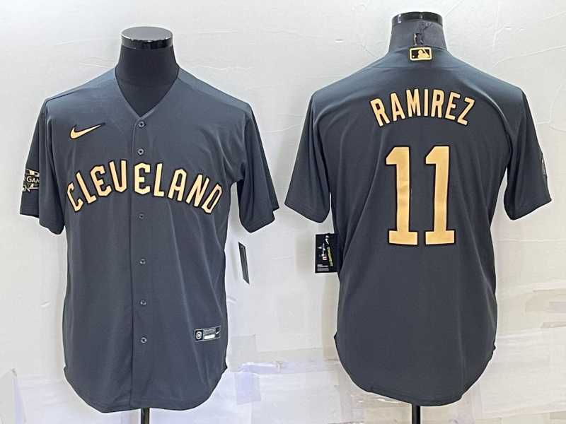 Cleveland Indians #11 Jose Ramirez Grey 2022 All Star Stitched Cool Base Nike Jersey,We sell and wholesale Cleveland Indians #11 Jose Ramirez Grey 2022 All Star Stitched Cool Base Nike Jersey on line form chian!